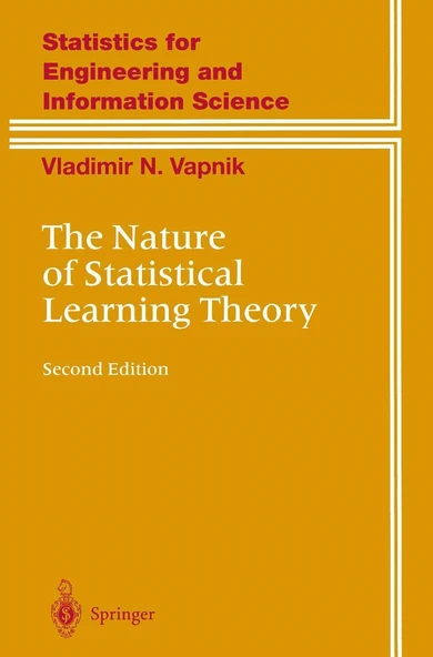 The Nature of Statistical Learning Theory 2nd edition Vladimir Vapnik ürün görseli 1