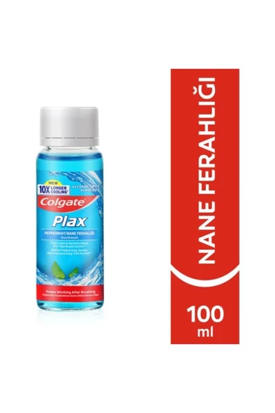 Colgate Plax Agız Suyu Serin Nane 100Ml ürün görseli 1