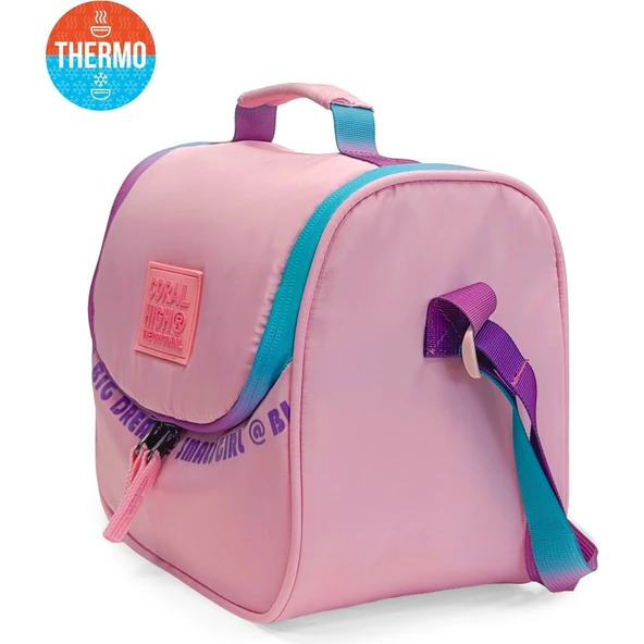 Coral High Pembe Thermo Beslenme Çantası 27424 ürün görseli 1