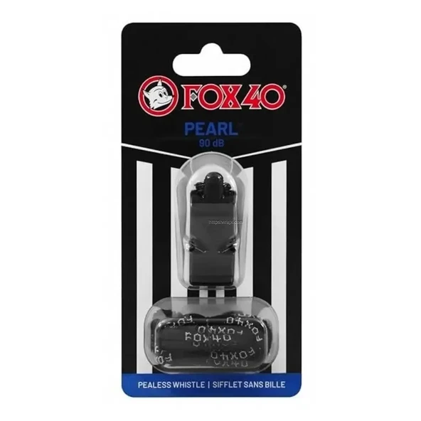 Fox 40 9701 Offical Referee Whistle Düdük Siyah - Resim 2