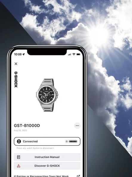 Casio GST-B1000BD-1ADR Erkek Kol Saati - Resim 4