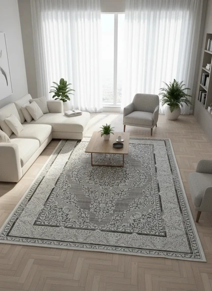 Fenomen Carpet Armoni Koleksiyonu Tozumaz Salon Halısı ürün görseli 1