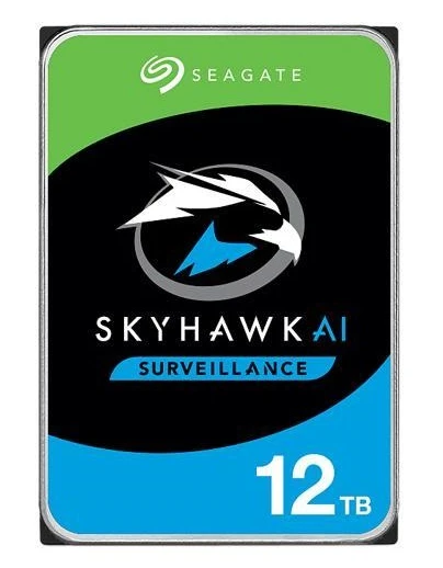 Seagate 12Tb St12000Ve003 Skyhawk Aı 3.5" 7200Rpm 7-24 Harddisk (Koyuncu Distribitör Ürünü) ürün görseli 1