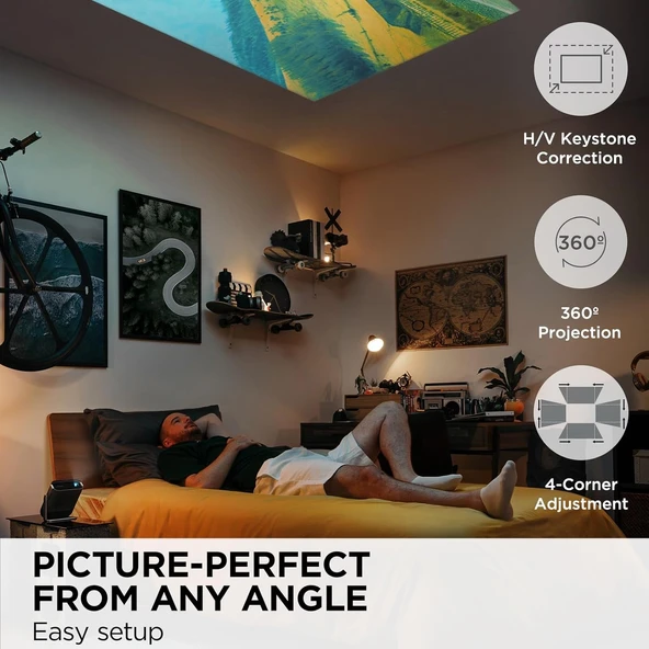 Viewsonic M1 Max Led Taşınabilir Projeksiyon - Resim 2
