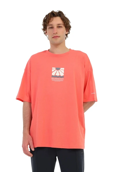 Lumberjack Ravon 11hl-202 0 Yaka Erkek Tshirt - Nar Cicegi ürün görseli 1
