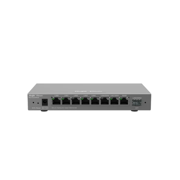 Ruijie Reyee Rg-Eg209Gs 8 Port 10-100-1000Mbps+1Port Sfp 200 Kullanıcı Yönetilebilir Router ürün görseli 1