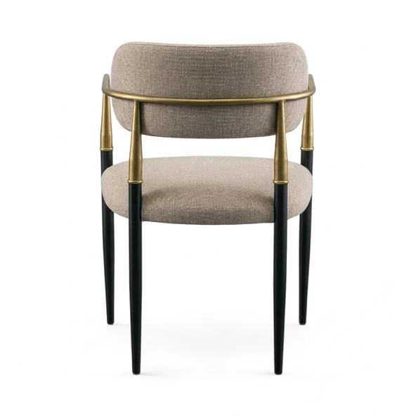 Elegance Kolçaklı Metal Mutfak Sandalyesi - Resim 11