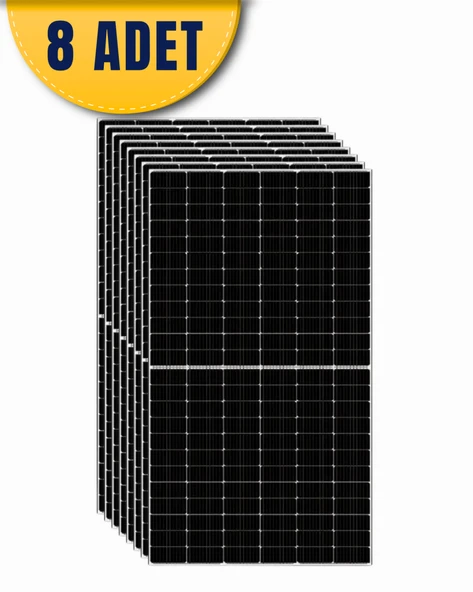 TommaTech 620 W Diamond Bifacial Half Cut Topcon Güneş Paneli - 8 Adet ürün görseli 1