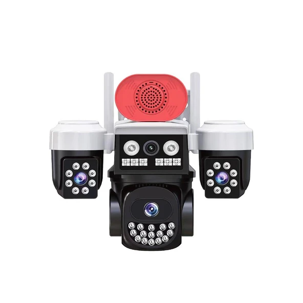 Joysee W3 9Mp 3.6mm 2x2.8mm Üç Kamera 19IR+18Led Wifi PTZ Kamera ürün görseli 1
