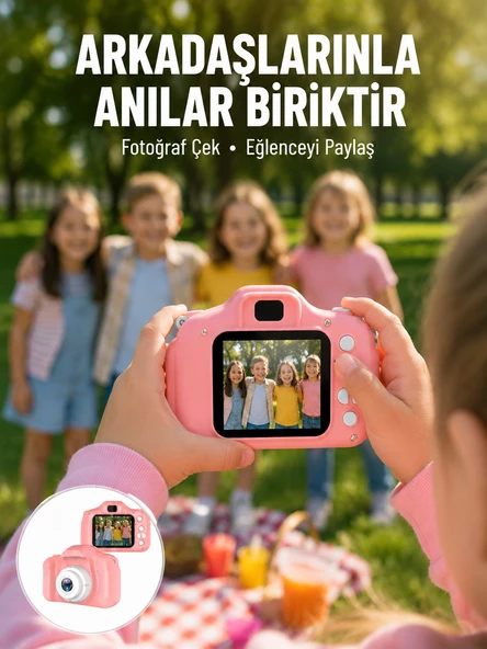 Şarjlı Mini Video Kamera HD Fotoğraf Çekimli Bilgisayar Bağlantılı Hafıza Kart Destekli Yeni Nesil ürün görseli 1