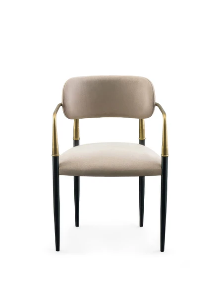 Elegance Kolçaklı Metal Mutfak Sandalyesi - Resim 10
