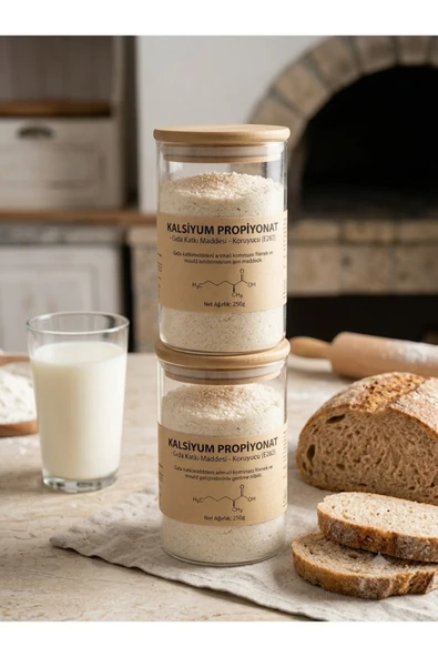 Diyet Glutensiz Kalsiyum Propiyonat (E282) 500 G ürün görseli 1