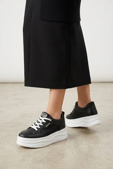 Solmaz BDL2006 Siyah Kadın Sneaker ürün görseli 1