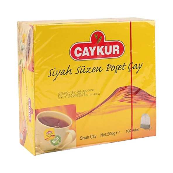 Bardak Poşet Çay 100'lü 200 Gr ürün görseli 1