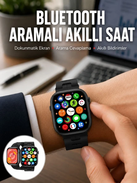 Yeni Seri Akıllı Saat Amoled Ekran Yüksek Çözünürlüklü 41 mm Kasa ürün görseli 1