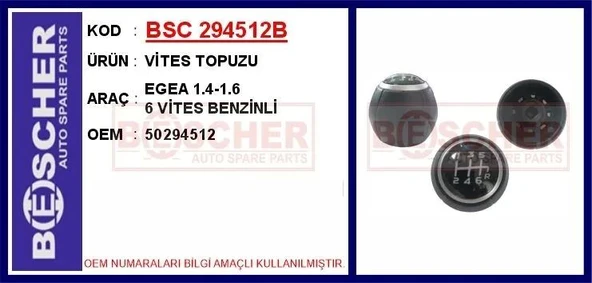 VİTES TOPUZU EGEA 1.4-1.6 6 VİTES BENZİNLİ ürün görseli 1