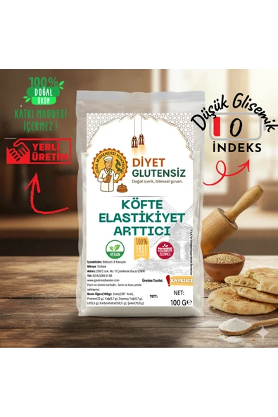 Diyet Glutensiz Köfte Elastikiyet Arttırıcı 100 G ürün görseli 1