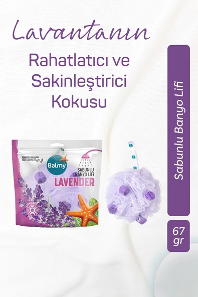 Lavanta Sabunlu Banyo Lifi ürün görseli 1