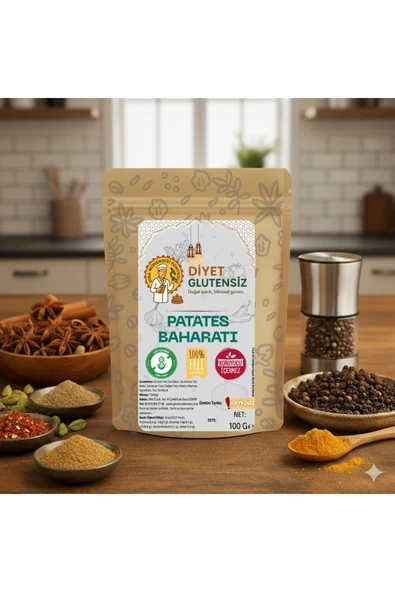 Diyet Glutensiz Glutensiz Patates Baharatı 100 G ürün görseli 1