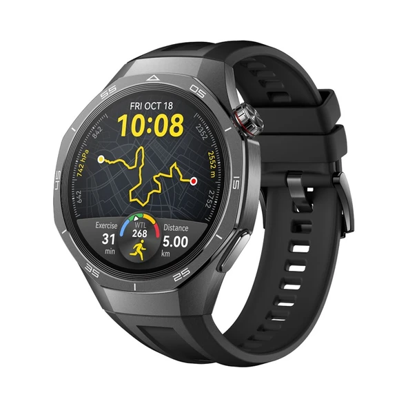 Huawei Watch GT 5 Pro 46 MM Akıllı Saat (Huawei Türkiye Garantili) Siyah ürün görseli 1