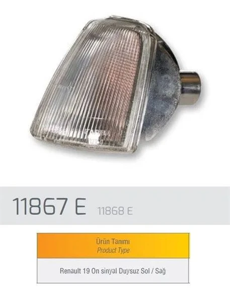 SİNYAL DUYSUZ SOL R19 ürün görseli 1