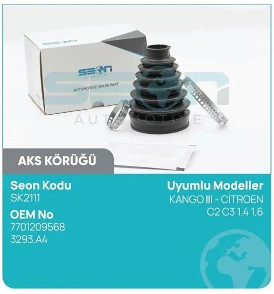AKS KÖRÜĞÜ DIŞ KAMP1 KANGOO III 08> / C2 C3 1.5 DCI ürün görseli 1