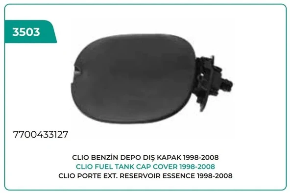 BENZİN DEPO DIŞ KAPAK 1998 -->>>2008 CLİO ürün görseli 1