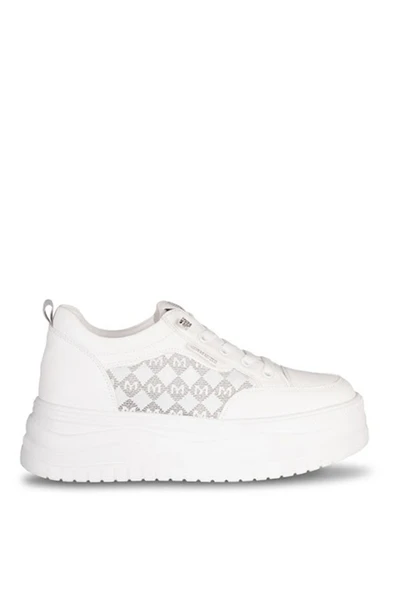Solmaz BDL2006 Beyaz Kadın Sneaker - Resim 2