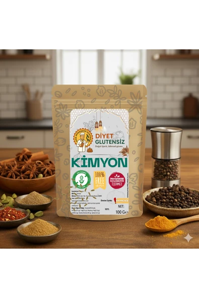 Diyet Glutensiz Glutensiz Kimyon 100 G ürün görseli 1