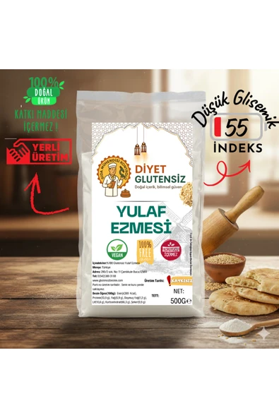 Diyet Glutensiz Glutensiz Yulaf Ezmesi 500 G(Rusya Menşei) ürün görseli 1