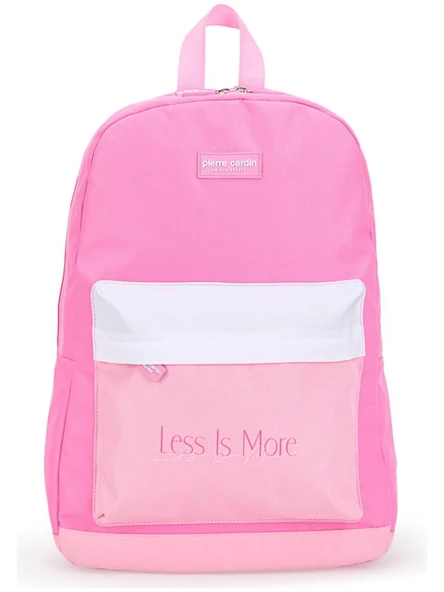 PIERRE CARDIN OKUL CANTA PEMBE PC1005-P - Resim 4