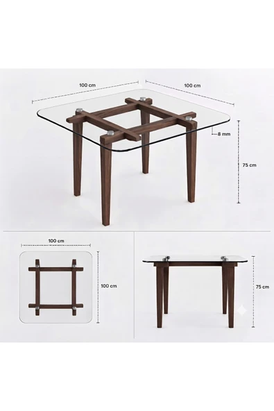 KLASS DEKOR Soft Masa Ceviz - Resim 3