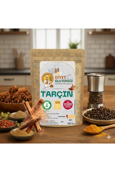 Diyet Glutensiz Glutensiz Toz Tarçın 100 G ürün görseli 1