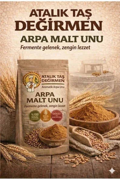 Diyet Glutensiz Arpa Malt Unu 500 G (Gluten İçerir) ürün görseli 1