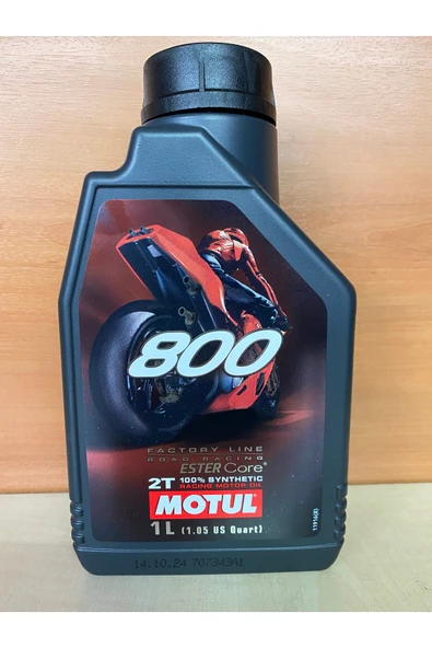 800 FACTORY LINE ROAD RACING ESTER Core 2T 100%SENTETİK 1LT ürün görseli 1