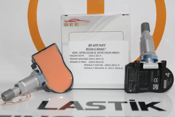 NİSSAN & RENAULT GRUBU ARAÇLARLA UYUMLU LASTİK BASINÇ SENSÖRÜ OEM: 40700-3VU0A / 407005663R ürün görseli 1