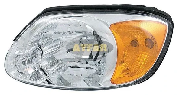 HYUNDAI ACCENT FAR SOL ( 2003 - 2004 ) SARI SİNYALLİ MOTORLU ürün görseli 1
