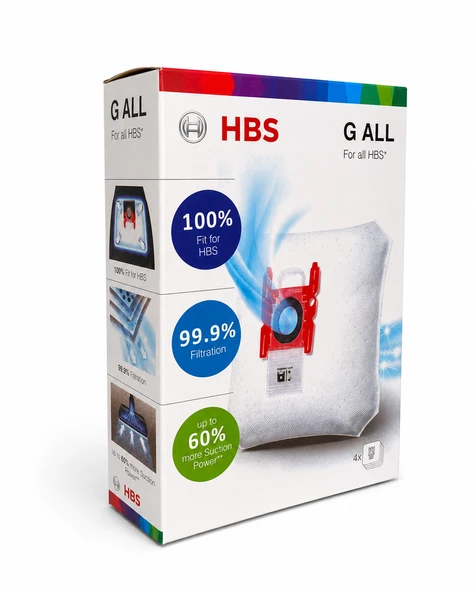 VS07G2402 Uyumlu Type G ALL Elektrikli Süpürge Kutulu Toz Torbası ürün görseli 1