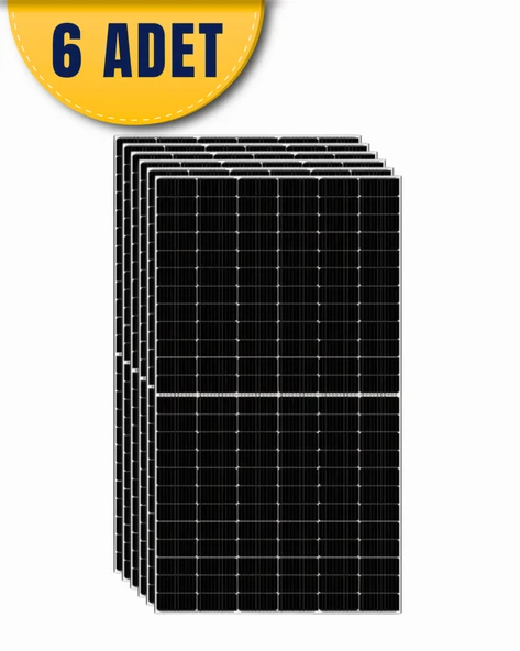 TommaTech 620 W Diamond Bifacial Half Cut Topcon Güneş Paneli - 6 Adet ürün görseli 1