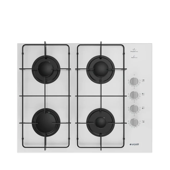 Arçelik OCD D 651-2 EKB Gazlı Cam Tablalı Ocak ürün görseli 1