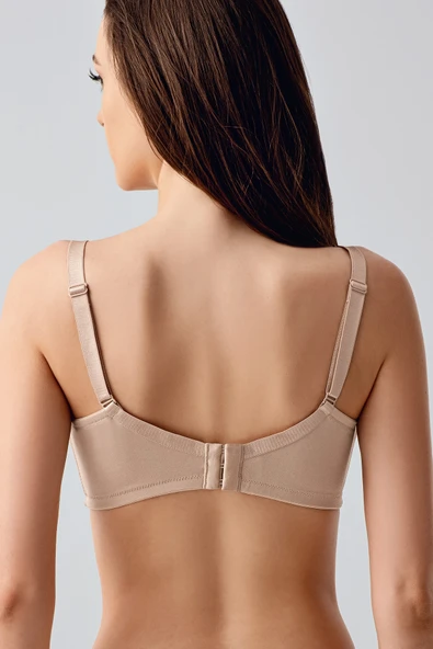 New Bra 6001 Kadın Balensiz Toparlayıcı Sütyen Capucino ürün görseli 1