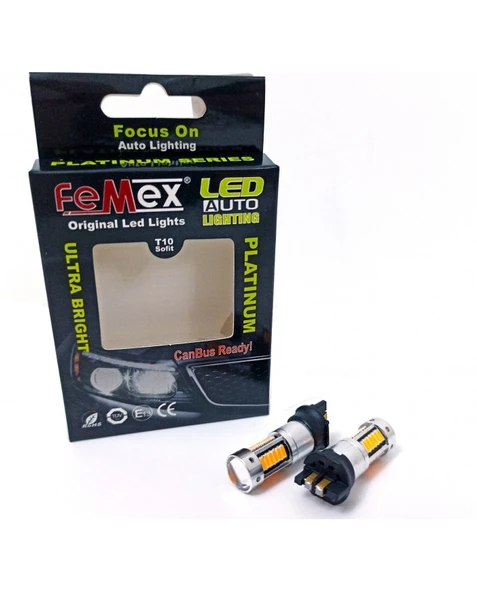 FEMEX PW24W Duy Turuncu Led Ampul 30smd 4014 Chipset ürün görseli 1