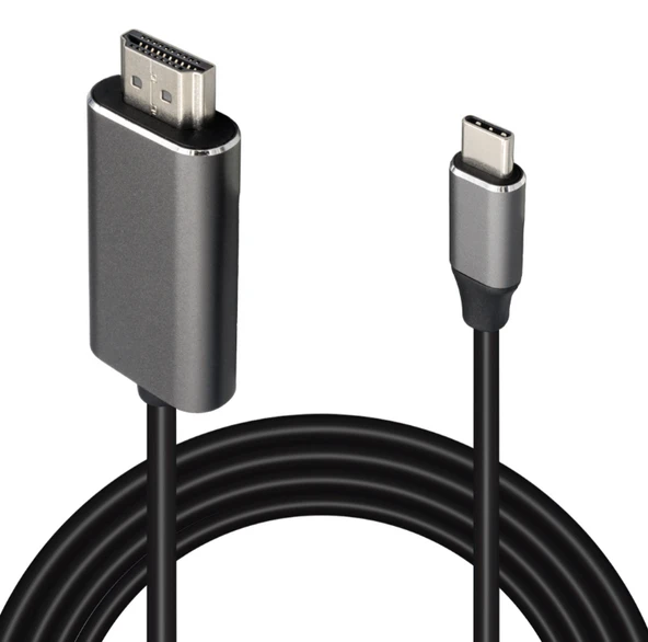 POWERMASTER PM-6921 TYPE-C TO HDMI 4K 30HZ 2 METRE ÇEVİRİCİ KABLO ürün görseli 1