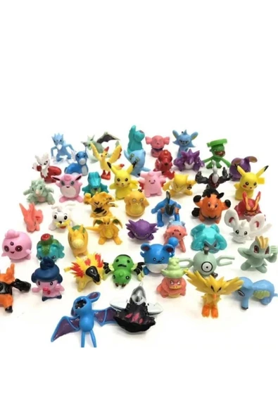 20 Adet Pokemon Mini Figür Oyuncaklar (pikachu Garantili) ürün görseli 1