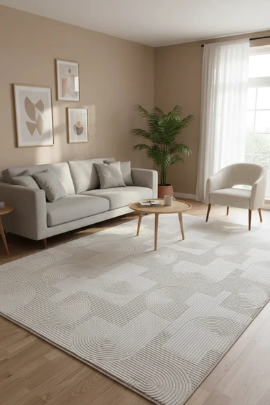 Fenomen Carpet Armoni Koleksiyonu Tozumaz Salon Halısı ürün görseli 1
