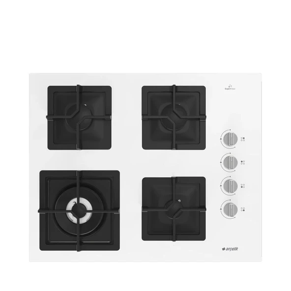 Arçelik OCD K 651 DWYB Gazlı Cam Tablalı Ocak ürün görseli 1