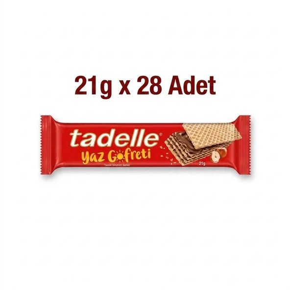 Tadelle Yaz Gofreti 21g x 28 Adet ürün görseli 1