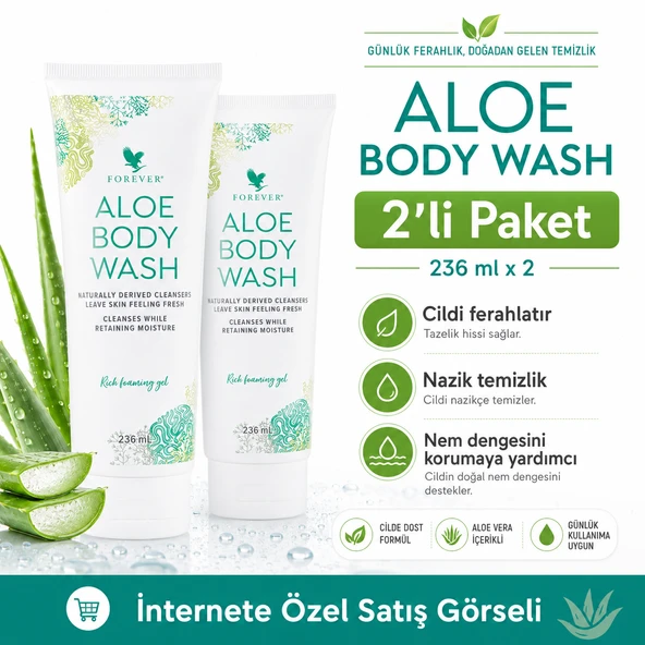 ALOE BODY WASH (2'li Paket) ürün görseli 1
