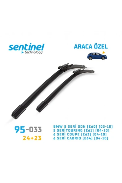 SİLECEK MUZ BMW 5 SERİ SDN E60 03-10 5 SERİ TOURING E61 04-10 6 SERİ COUPE E63 04-10 ürün görseli 1