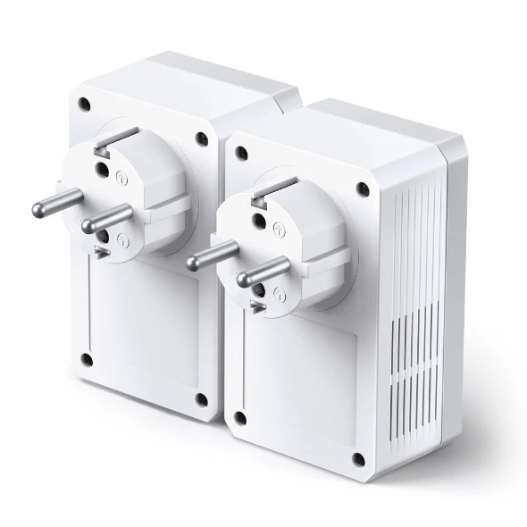 TP-Link TL-PA4010P KIT AV600 AC Priz Soketli Powerline Adaptör Başlangıç Kiti ürün görseli 1